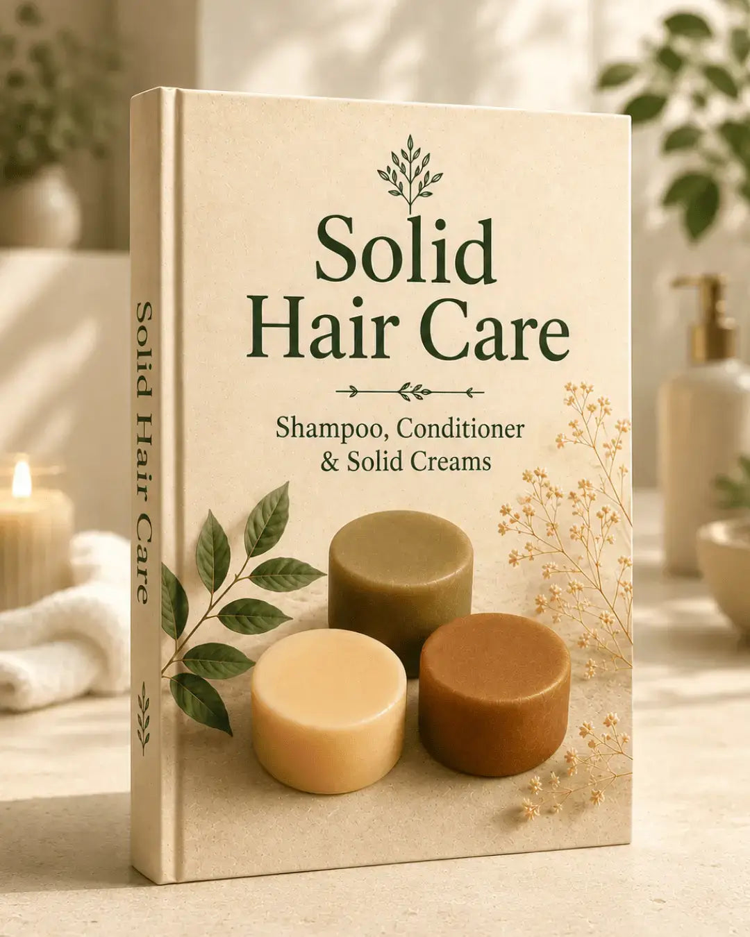 Solid Hair Care: Natural Shampoo, Conditioner & Solid Creams